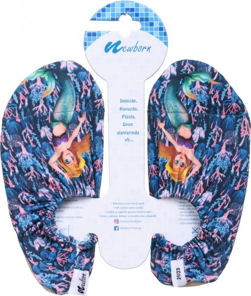 Шкарпетки для плавання для дівчинки Newborn Aqua Socks Blonde Mermaid р.18/20 NAQ4011 
