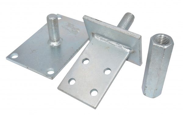 Опора колонны регулирующая Т-образная Н 120-180 мм 110x100x80 мм 6,5 мм 1 шт. 