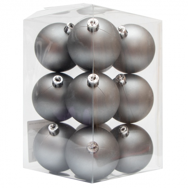 Набір ялинкових куль Девілон 251161 d60 мм 12 шт./уп. 