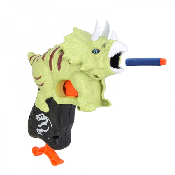 Игрушечное оружие Blaze Storm зеленое+ 5 мягких пуль ZC7125