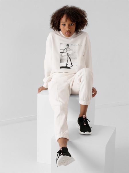 Світшот 4F J4Z21-JBLD200-11S р. 128 білий