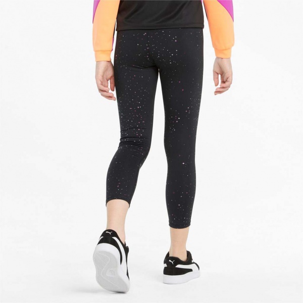 Лосины Puma RUNTRAIN AOP LEGGINGS 84692001 р.140 черный