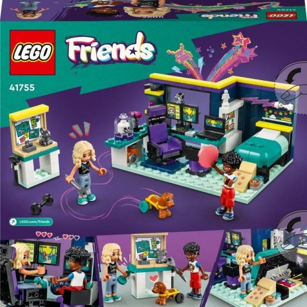 Конструктор LEGO Friends Комната Новы 41755