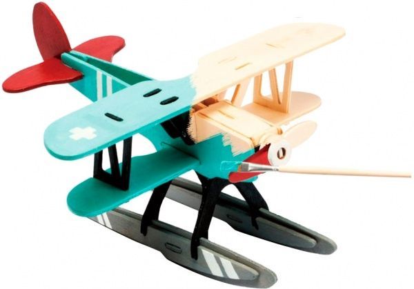 Конструктор-раскраска Robotime Гидроплан HC260