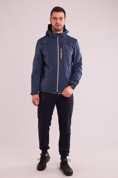 Куртка Avecs AV-70389/18 46 сіро-синій