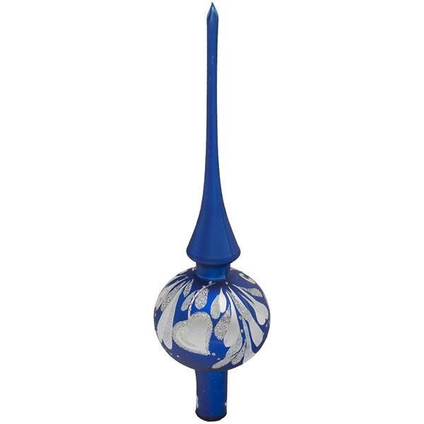 Верхівка скляна малюнок 2 матова d70 мм синій 