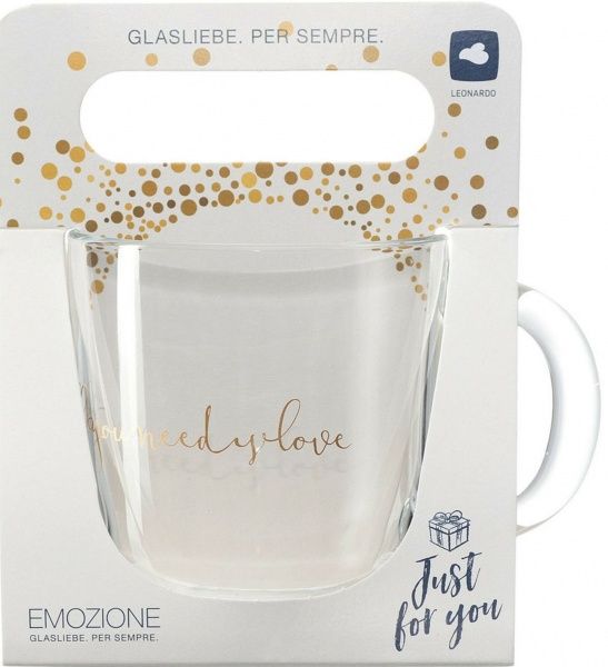 Чашка All you need is love 400 мл Leonardo