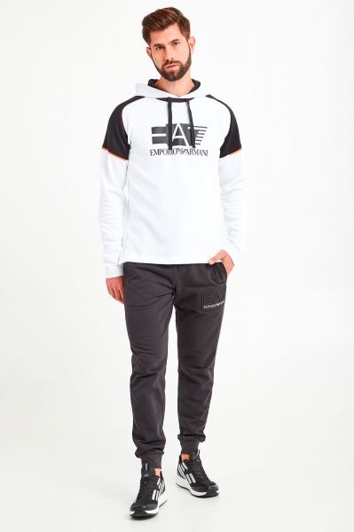 Джемпер EA7 Felpa 3HPM40-PJJ5Z-1100 р. S білий