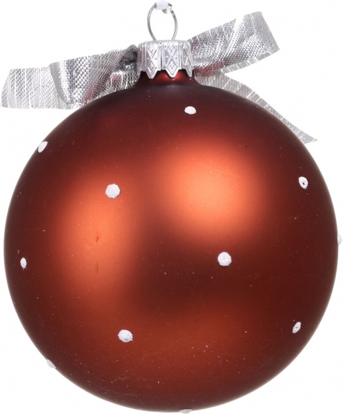 Шар новогодний Символ года-декупаж d 80 мм в ассортименте