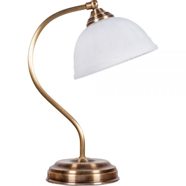 Настольная лампа Фабрика Світла Подруга 1x60 Вт E27 латунь ННБ 212-1х60-014 