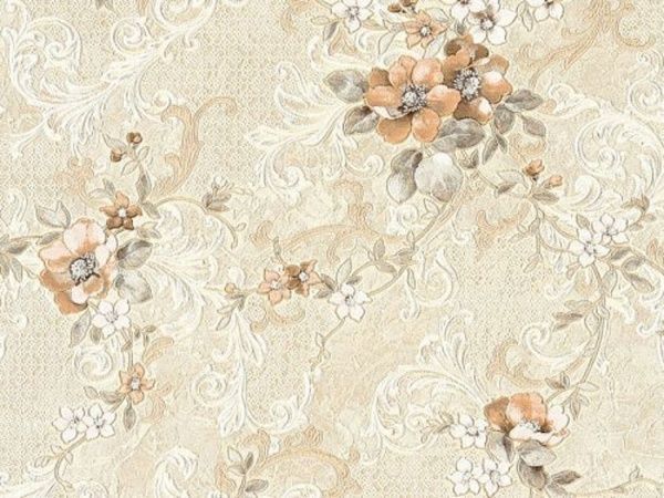 Шпалери вінілові на паперовій основі Слов'янські шпалери Comfort Праліне 5632-05 0,53x10,05 м 