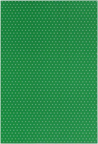 Папір з малюнком Крапка двосторонній зелений 21x31 см 200 г/м² HEYDA
