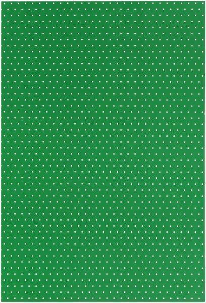 Бумага с рисунком Точка двусторонняя зеленая 21x31 см 200 г/м² HEYDA
