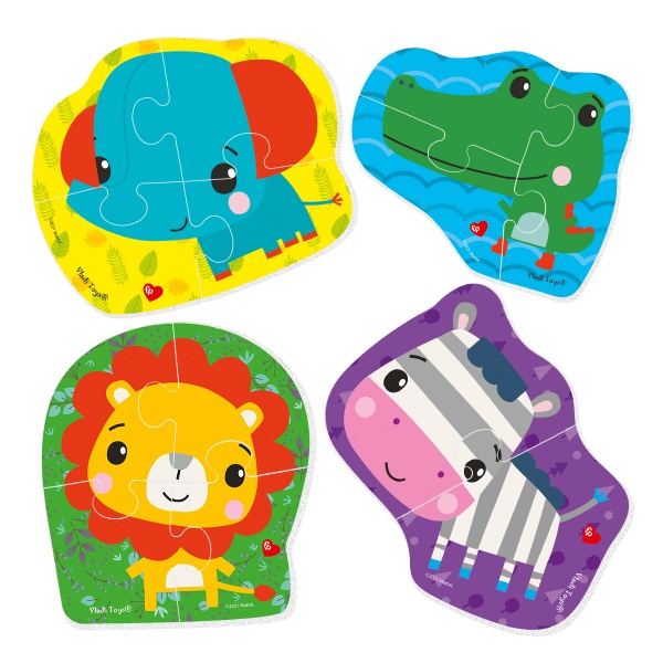 Набір м'яких пазлів Vladi Toys Baby puzzles Лев VT1106-69