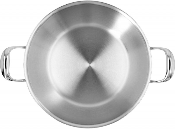 Сотейник конічний 24 см з двосторонньою кришкою 3.30 л Silvinox Atlantis 7 40850-934-0 Demeyere