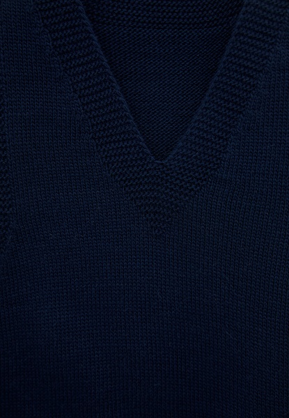 Жилет дитячий для хлопчика ART KNIT 1707 (127) р.128 темно-синій 