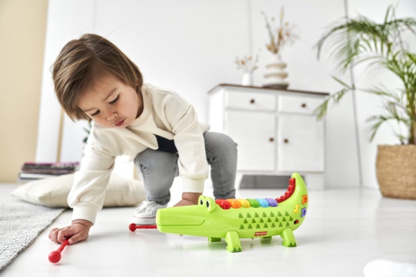 Ксилофон Fisher Price Веселый крокодил 22282