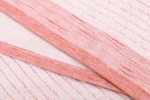 Рушник Stripe Natural 70x140 см рожевий La Nuit 