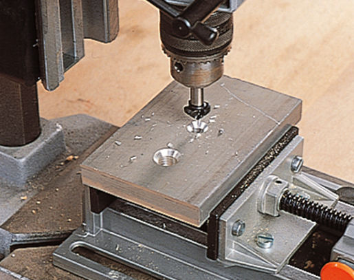 Набір зенківок по дереву Wolfcraft з інструментальної сталі 3 шт. 2504000