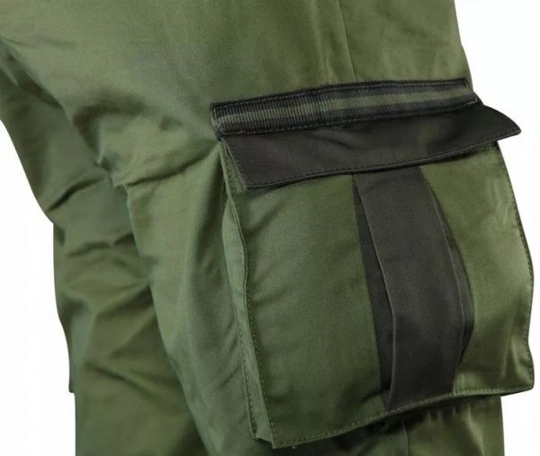 Полукомбинезон рабочий NEO tools 81-242-M CAMO р. M зеленый