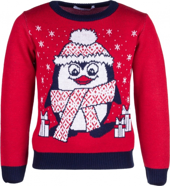 Свитер унисекс Flash р.122 красный 19BG133-6-3900 