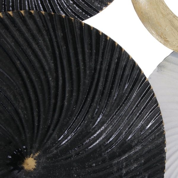 Декор настенный Тренд 56x120 см черный/золото 