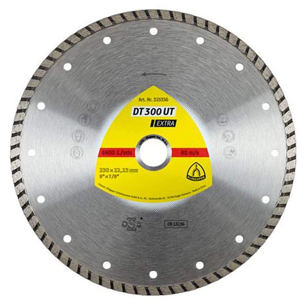 Диск алмазний відрізний Klingspor  125x1,9x22,2 універсальний DT300UT