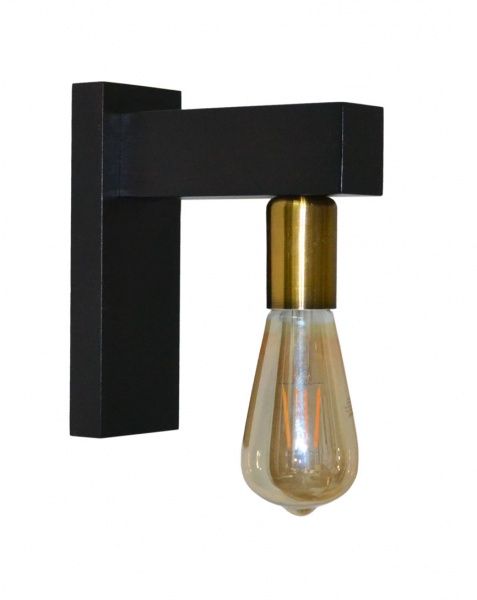 Бра Геотон Крона А084-Б1 1x60 Вт E27 венге 48737 