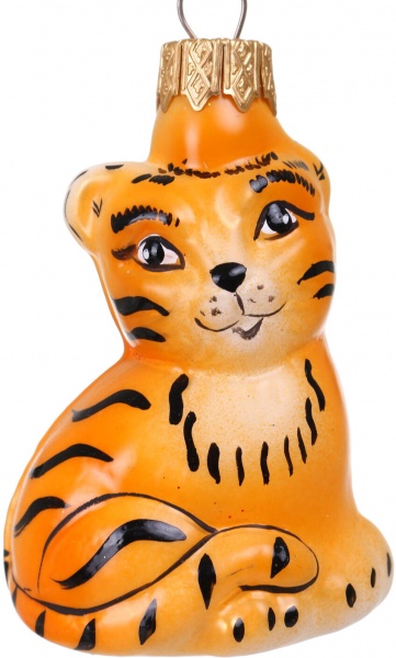 Декорация новогодняя Формовая игрушка в ассортименте 7 см 