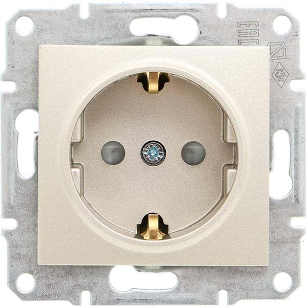 Розетка Sedna SDN3000168 титан