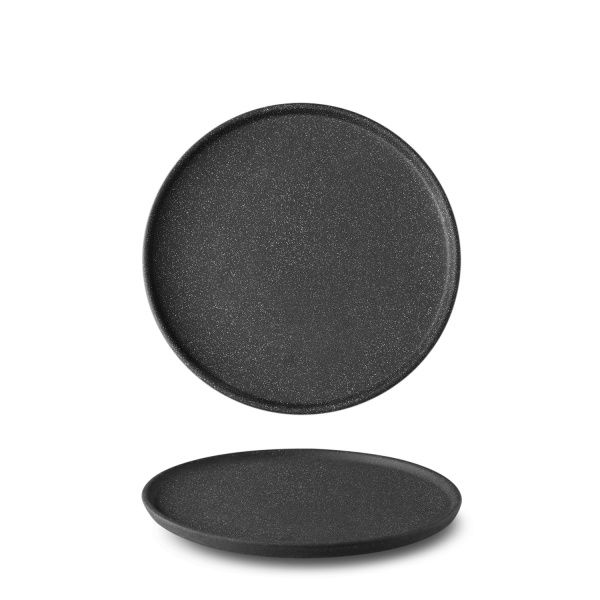 Тарелка десертная 20 см темно-серая матовая G9Q2120 Granit G.Benedikt