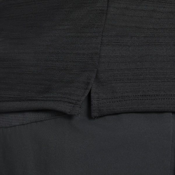 Футболка Nike M NK DF MILER TOP SS CU5992-010 р. S чорний