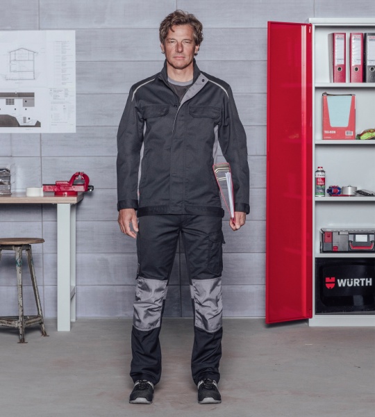 Куртка робоча WURTH MODYF CETUS р. M зріст універсальний M401312001 антрацит