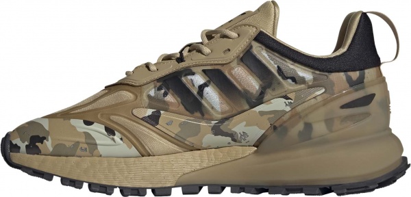 Кроссовки Adidas ZX 2K BOOST 2.0 TRAIL GZ7783 р.UK 10,5 бежево-черный