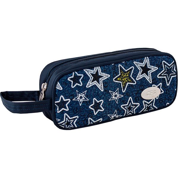 Пенал шкільний Stars CF85590 Cool For School синій