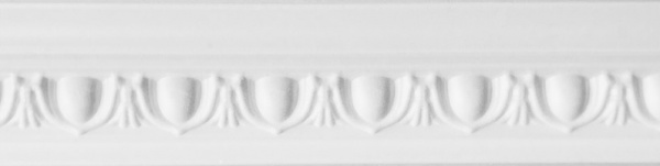 Потолочный плинтус Dardan HS-17 инжекционный 2000x50x55мм 