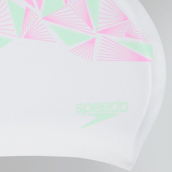 Шапочка для плавания Speedo PRT_HAIR_CAP_AF 8-11306C907 one size белый