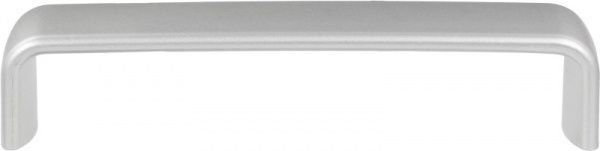 Меблева ручка скоба Schwinn Flavi 128 мм K026 срібний/ білий