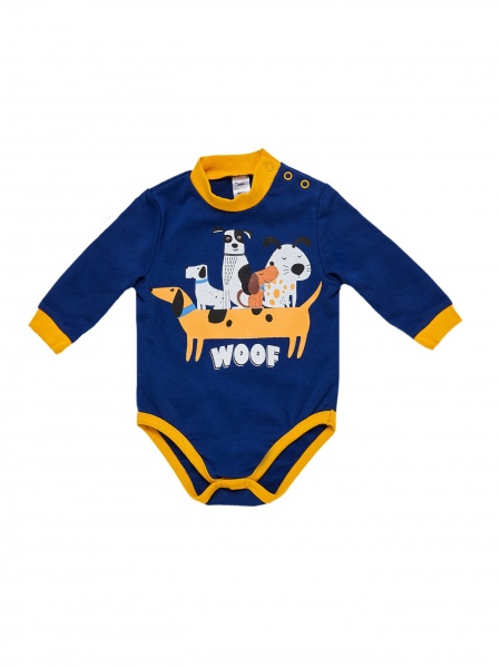 Боди для мальчика Smil 102757 р.80 синий 102757 