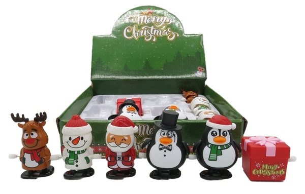 Игрушка DIY TOYS Новогодняя игрушка (заводной механизм) в ассорт. (CJ-2314011) 6891802