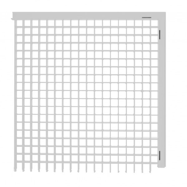 Решетка для вентиляции MiniMax без п/к 600 х 600 мм пластик белый 