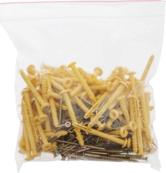 Ударный гриб 6x70 мм 100 шт. дюбель для быстрого монтажа с воротничком с шурупом ЕСМК