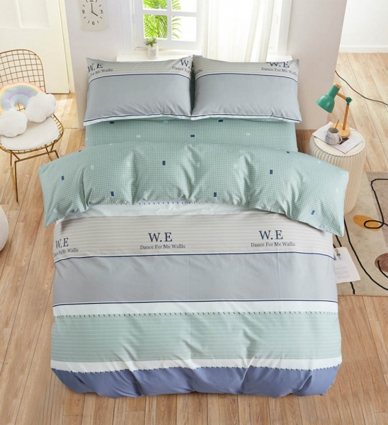 Комплект постільної білизни Bissen сімейний різнокольоровий La Nuit 