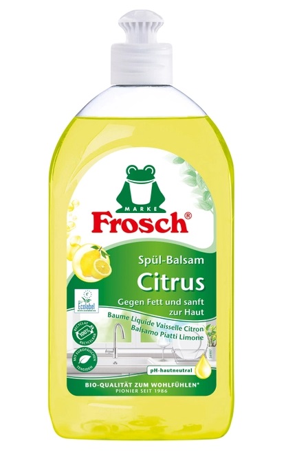Бальзам для ручного миття посуду Frosch Лимон 0,5л