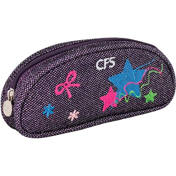 Пенал шкільний Stars CF85581 Cool For School фіолетовий