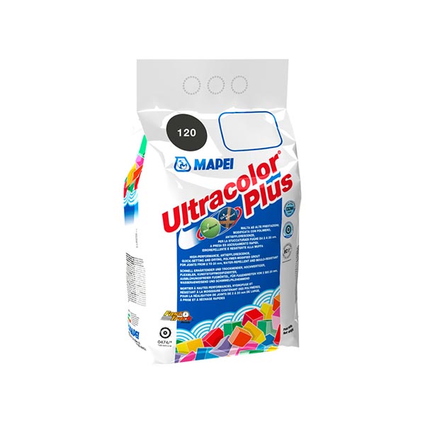 Фуга Mapei Ultracolor Plus 120 2 кг чорний