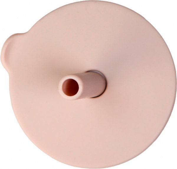 Чашка Tryco с соломинкой силикон песочный TR-392824