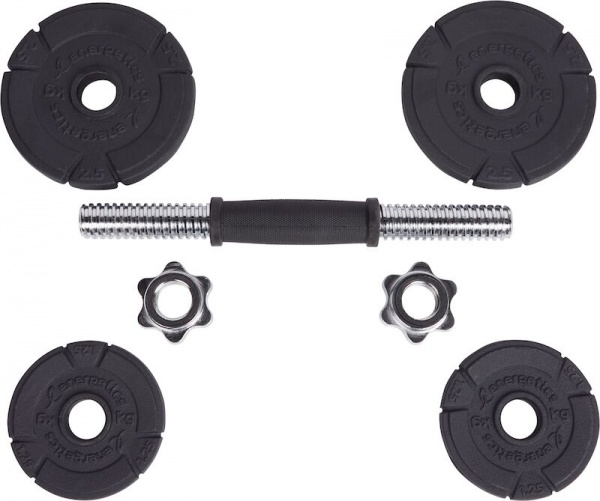 Набор гантелей Energetics PREMIUM 20KG CAST IRON SET (30MM) 427168-050 черный