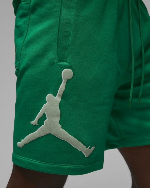 Шорты Nike M J ESS FLC HBR SHORT DX9667-310 р. XL зеленый