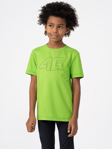 Футболка 4F TSHIRT FNK M441 4FJAW23TFTSM441-41S р.158/164 белый